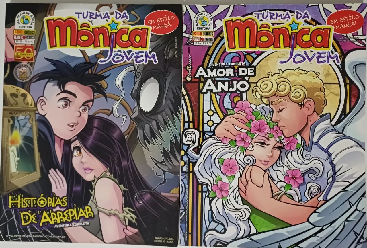 Turma da Mônica Jovem - Mangá 07 unidades - Foto 3