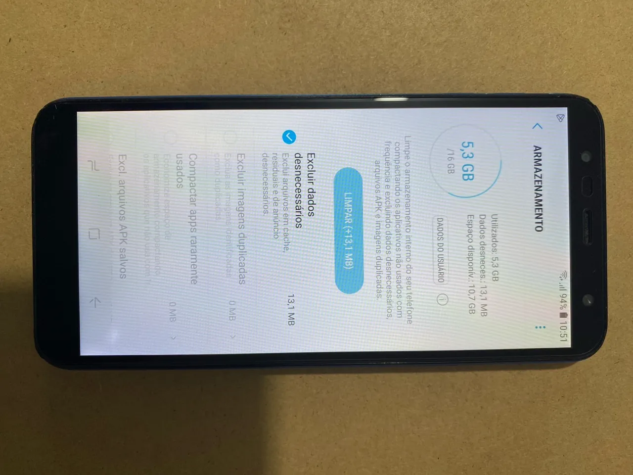 Smartphone Samsung J4 core
