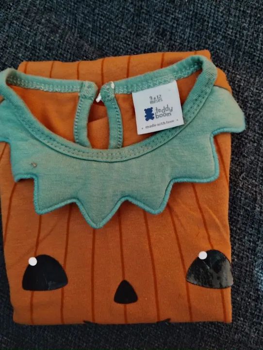 Body Bebê Abóbora - Halloween - Foto 4