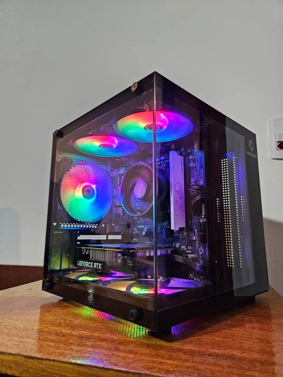 Pc gamer AMD ryzen 5 8500g com rtx 4060, 16gb DDR5 6000mhz - Foto 4