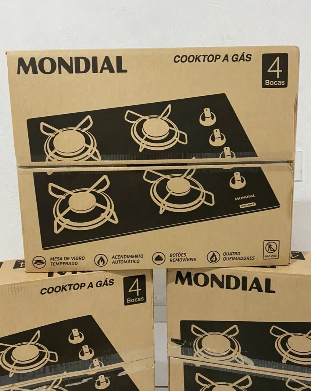 COOKTOP 4 bocas MONDIAL