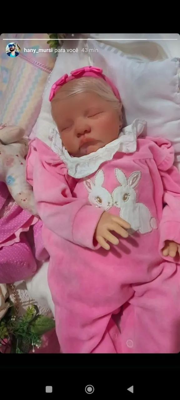 Bebê reborn artesanal  - Foto 4