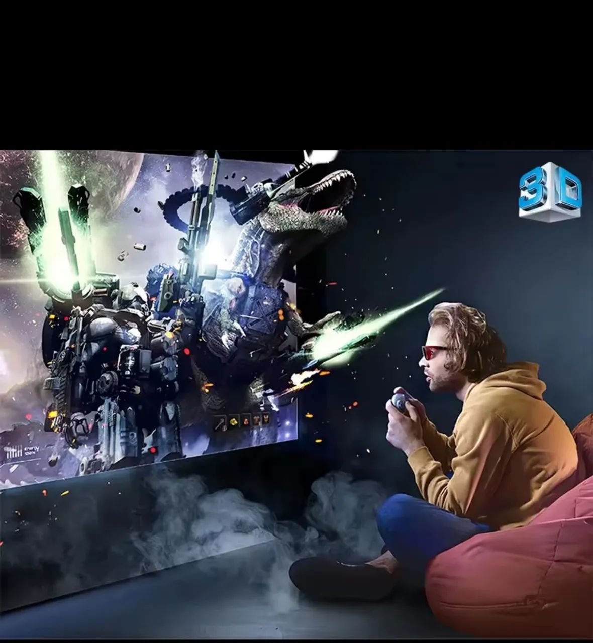 Projetor Optoma 4K UHD 2500 Lumens Full 3D - Foto 5