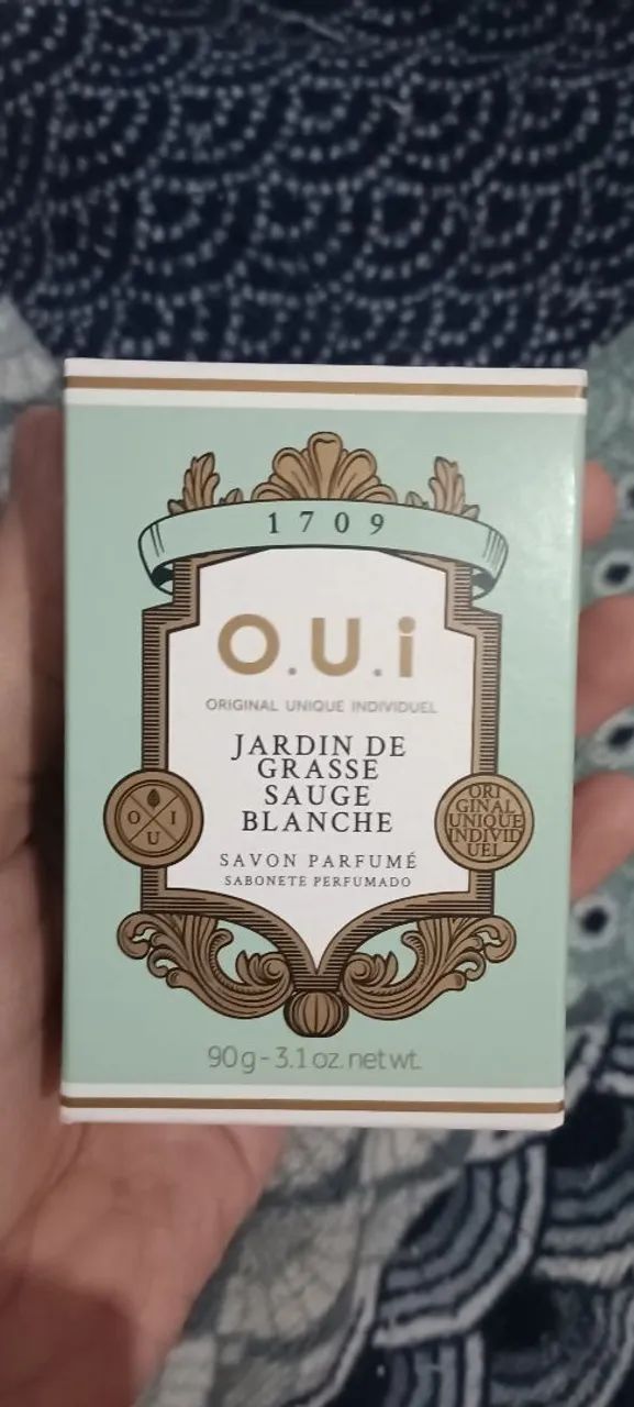 O.U.i Jardin de Grasse Sauge Blanche - Kit Creme Mãos & Sabonete - Foto 2