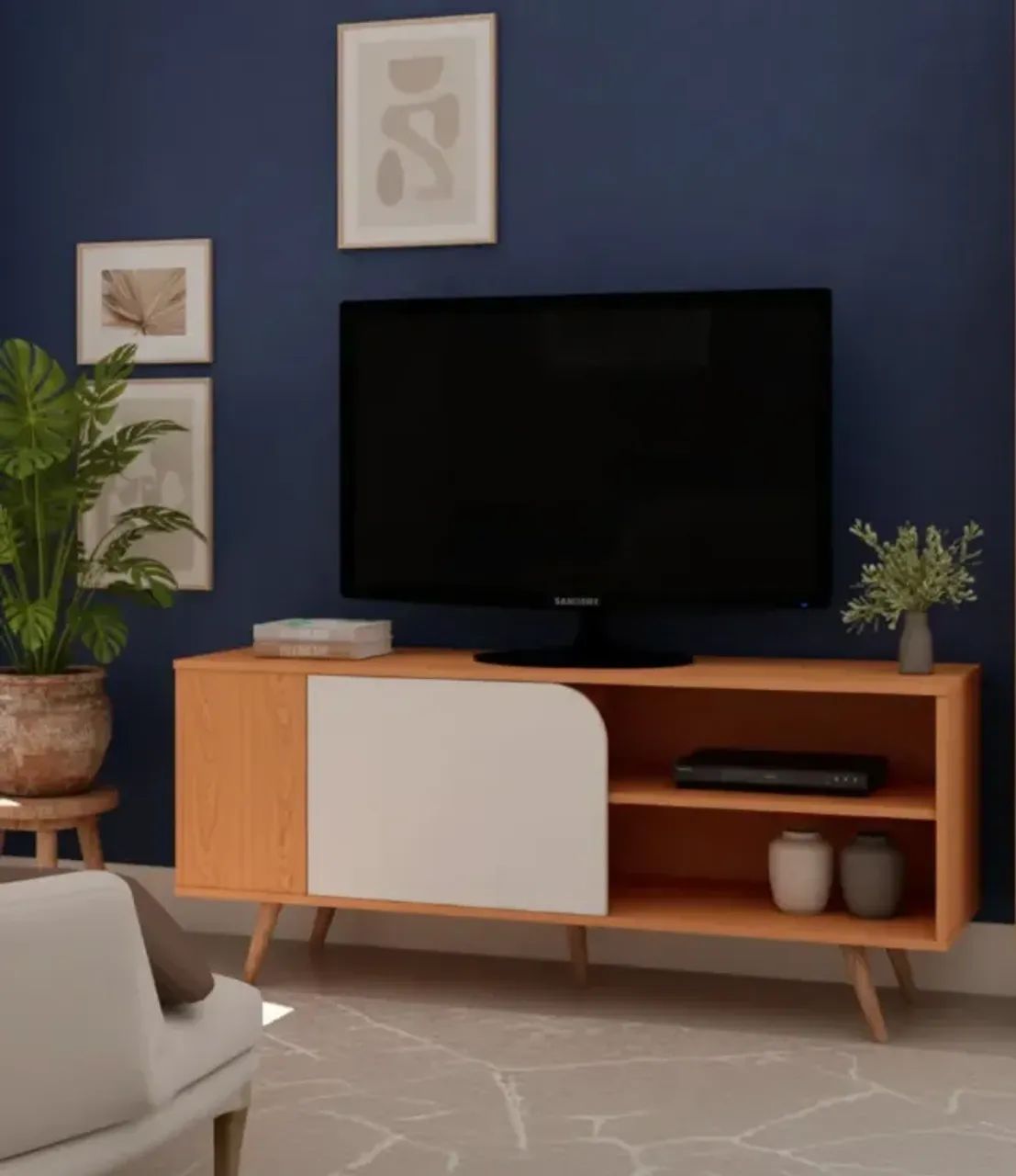 Rack lotus até 50 polegadas gett móveis