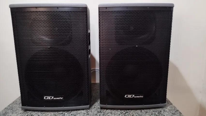 Kit Caixa Som Unic Audthec Vmx900 15 Polegadas