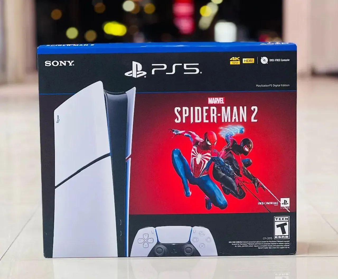PlayStation 5 Digital Edition Marvel Spider-Man 2 Bundle