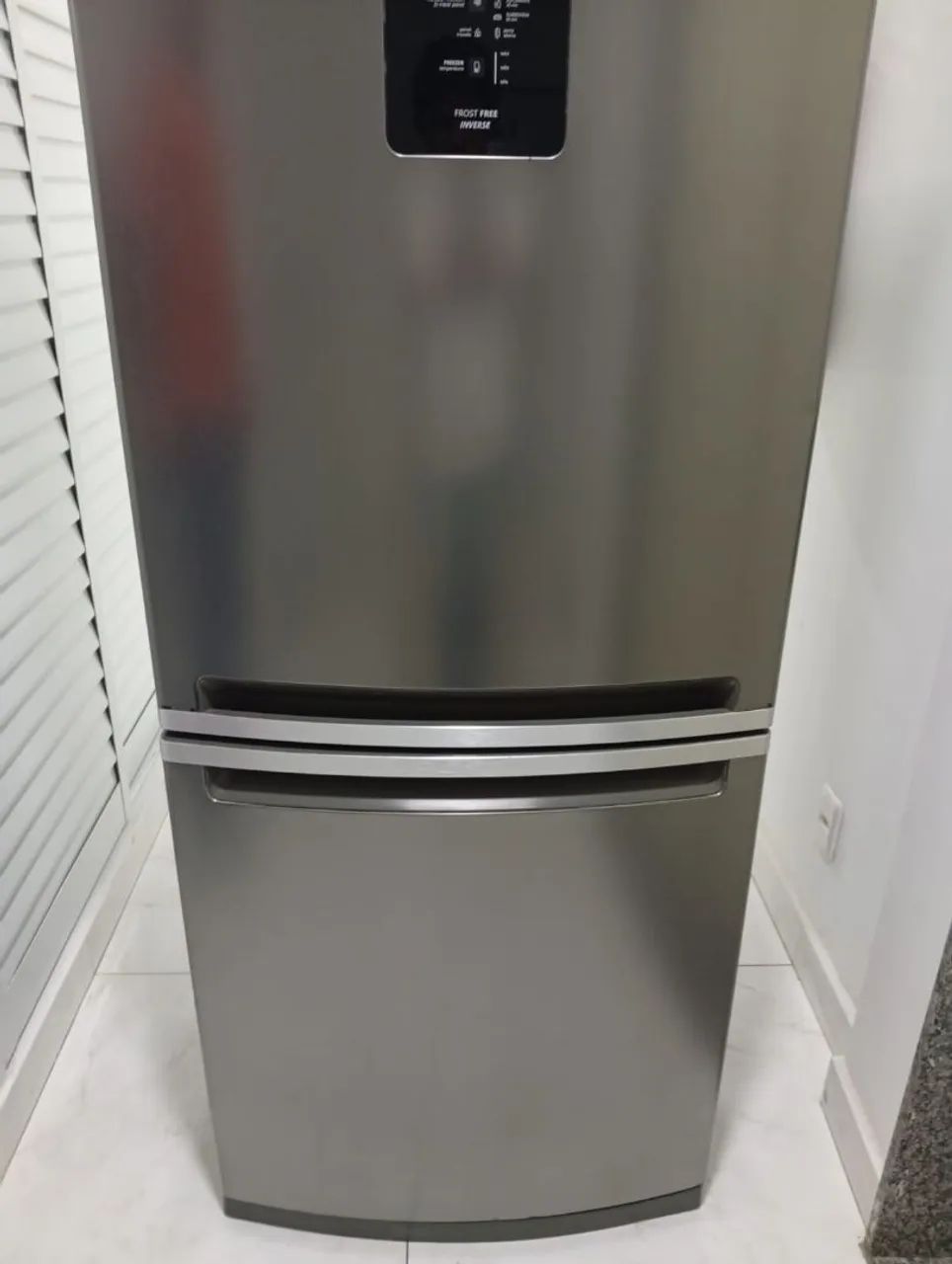 GELADEIRA BRASTEMP FROST FREE INOX INVERSE  - Foto 3