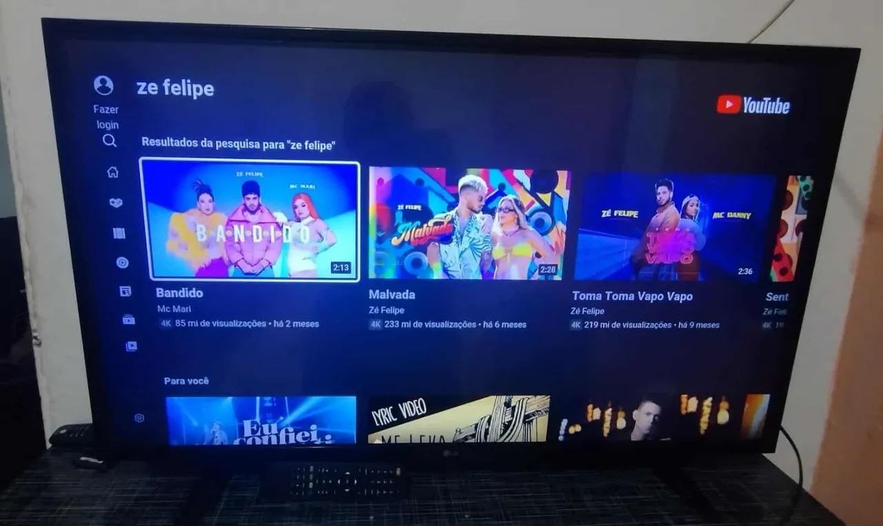 TV SMART 43" POLEGADAS LG DIGITAL 64292268769027124