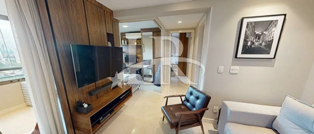 LR Flats - Flat amplo, mobiliado pronto para alugar no Brooklin