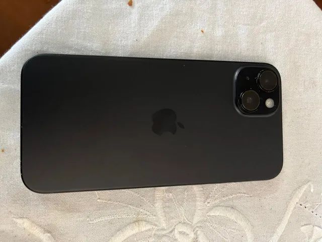 Vendo iPhone 15 Plus, cor preta, com 128 GB, em excelente estado de conservação. - Foto 3