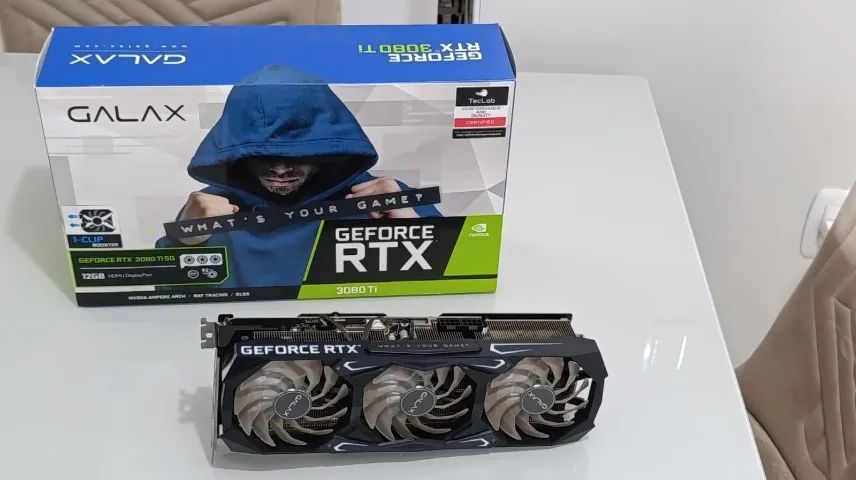 Placa de Vídeo RTX 3080 TI 12GB GALAX (USADA)