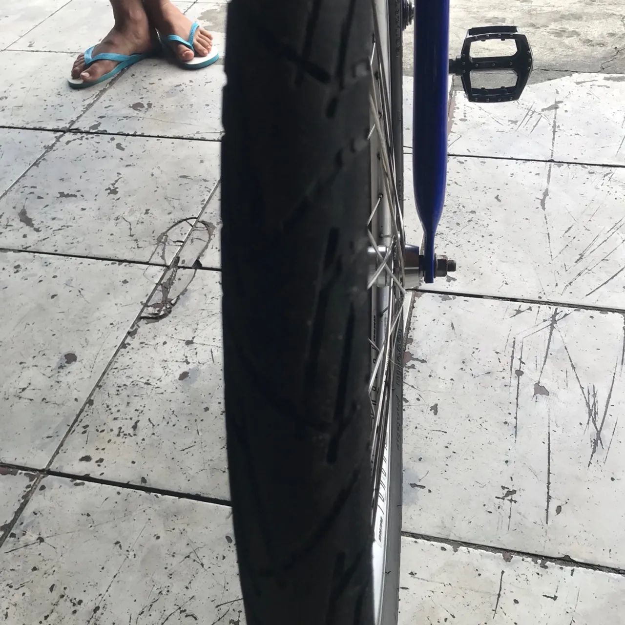 Bike 26 com aro aero e inox - Foto 6