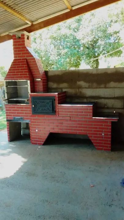 Churrasqueira forno e fogão  - Foto 4