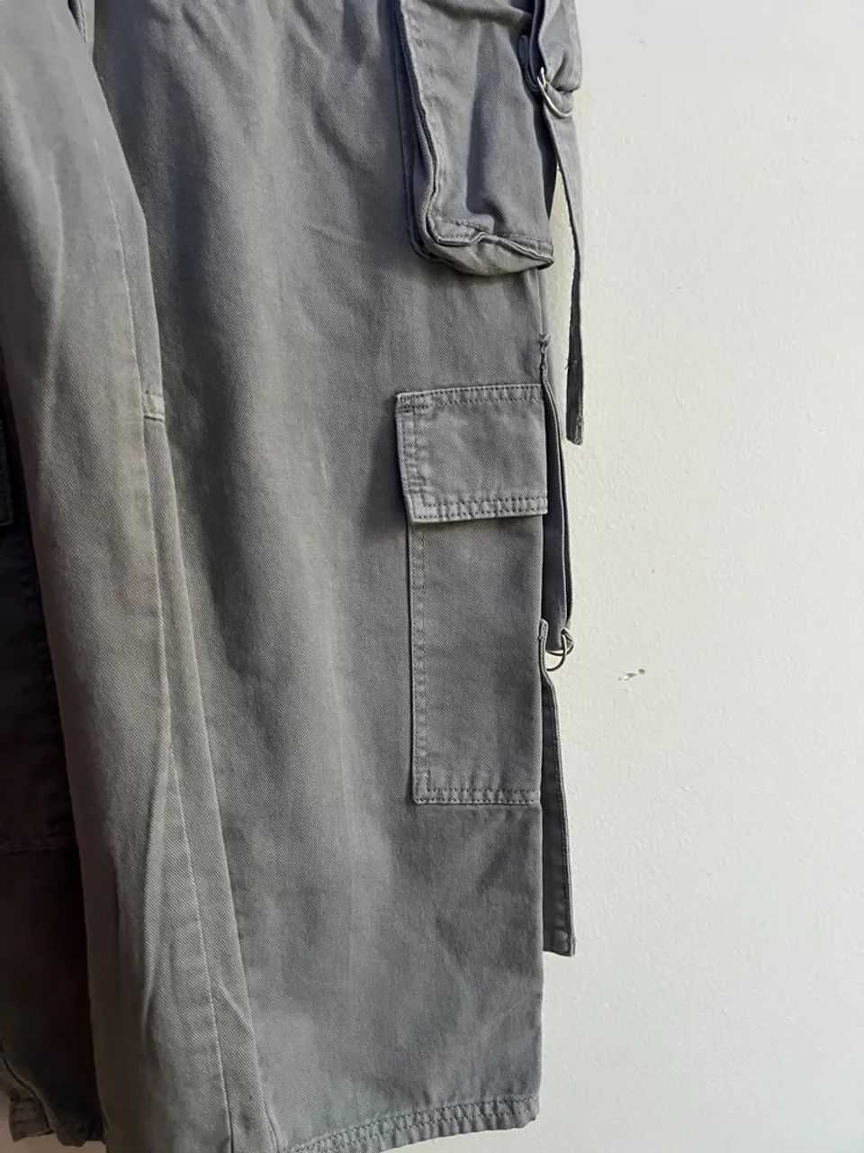 Calça Baggy Cinza