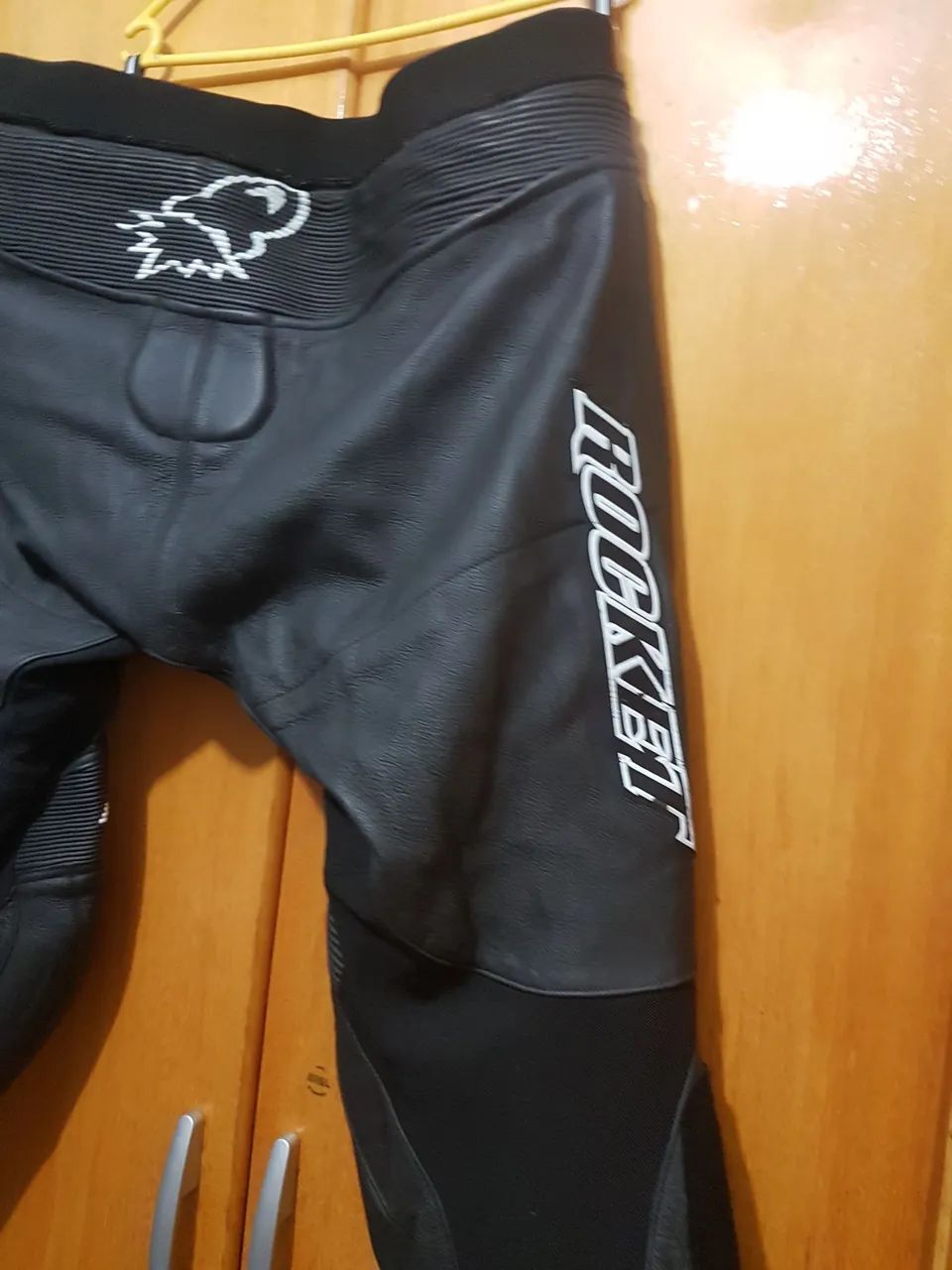 Calça Moto Couro Rocket - Foto 5