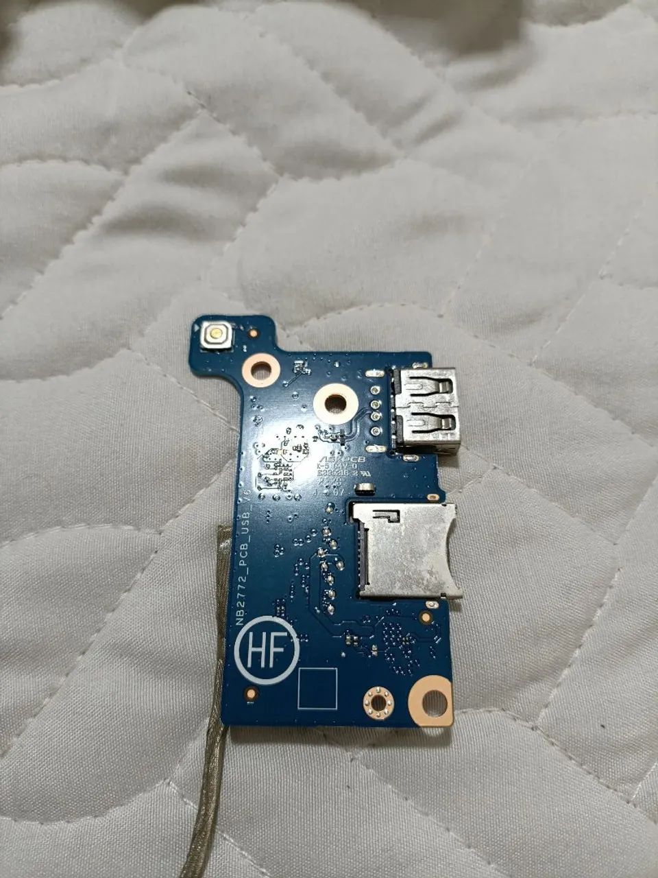Placa Power Usb Notebook Samsung Np550xdz Nb2772_pcb_usb 1.4 - Foto 2