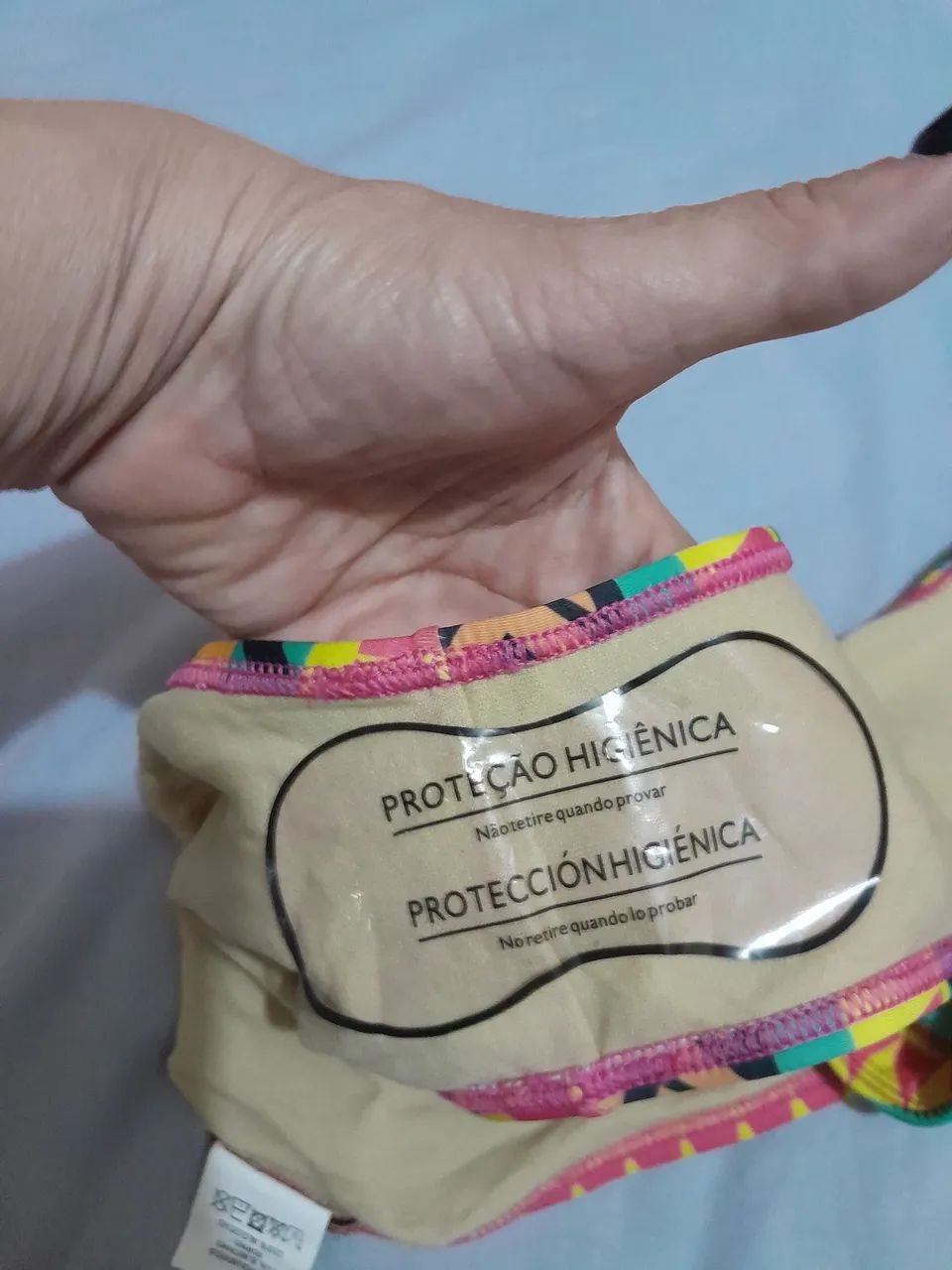 Maiô infantil estampado com detalhe - Foto 3