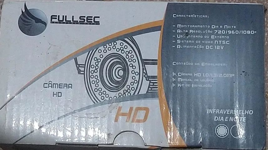 Kit de segurança  Intelbras com 2 câmeras HD, DVR , Uma fonte 12v 5A - Foto 3