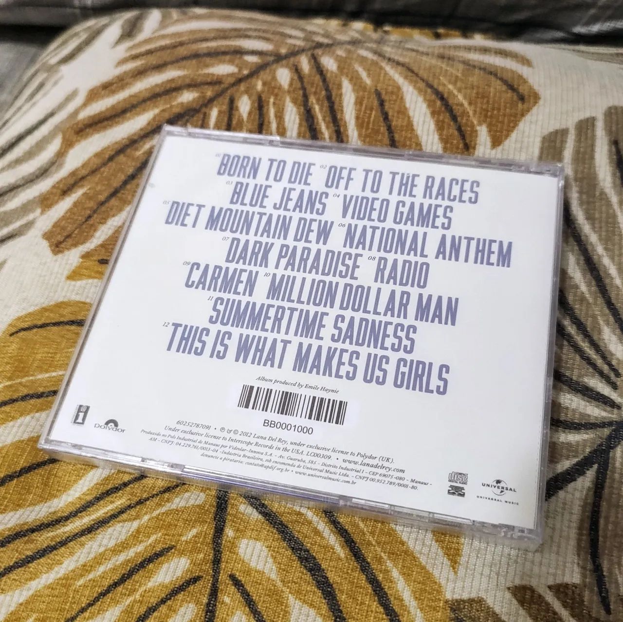 CD Lana Del Rey - Born To Die (Lacrado) - Foto 2