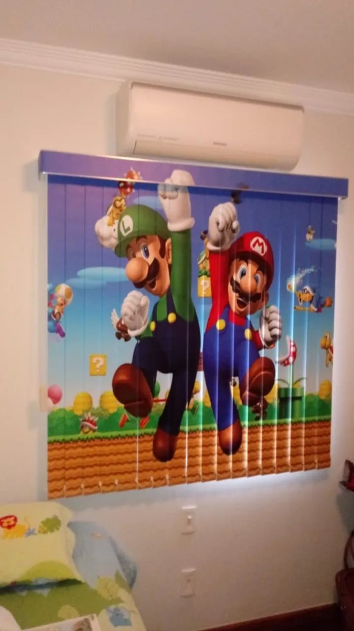 Persianas desenho ou sua Foto.