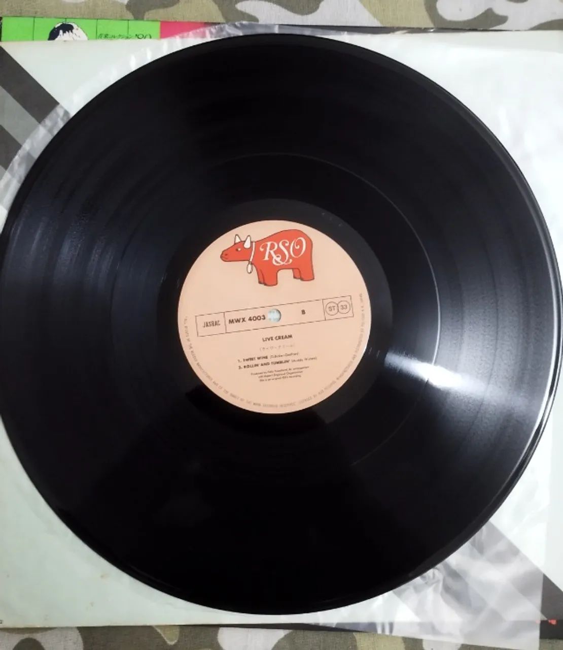 LP Vinil Cream Live Cream P1980 MN/M C OBI Ed. Japão - Foto 5