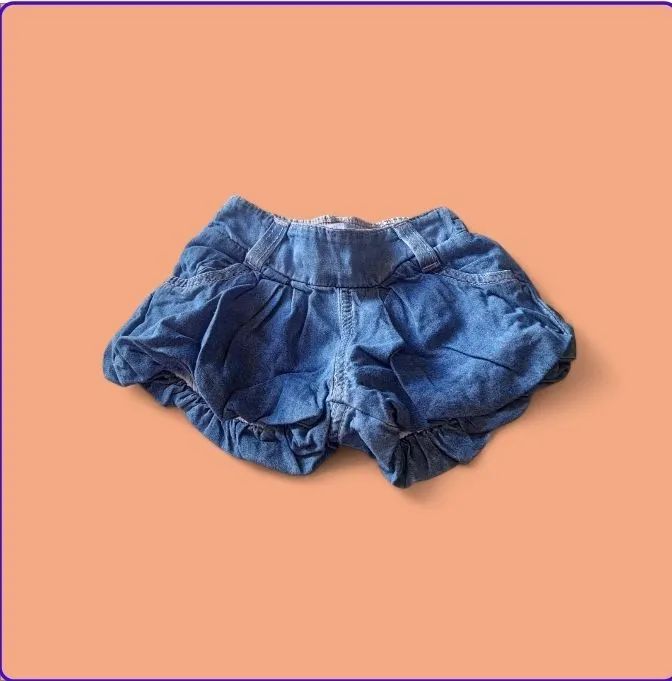 Short jeans infantil