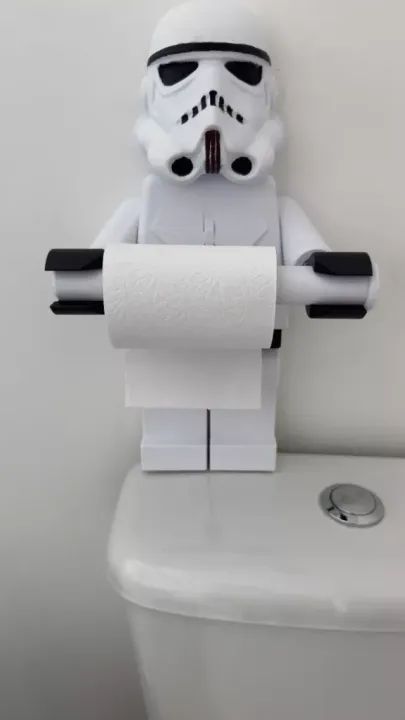 Suporte Papel Higiênico - Stoormtrooper - Star Wars