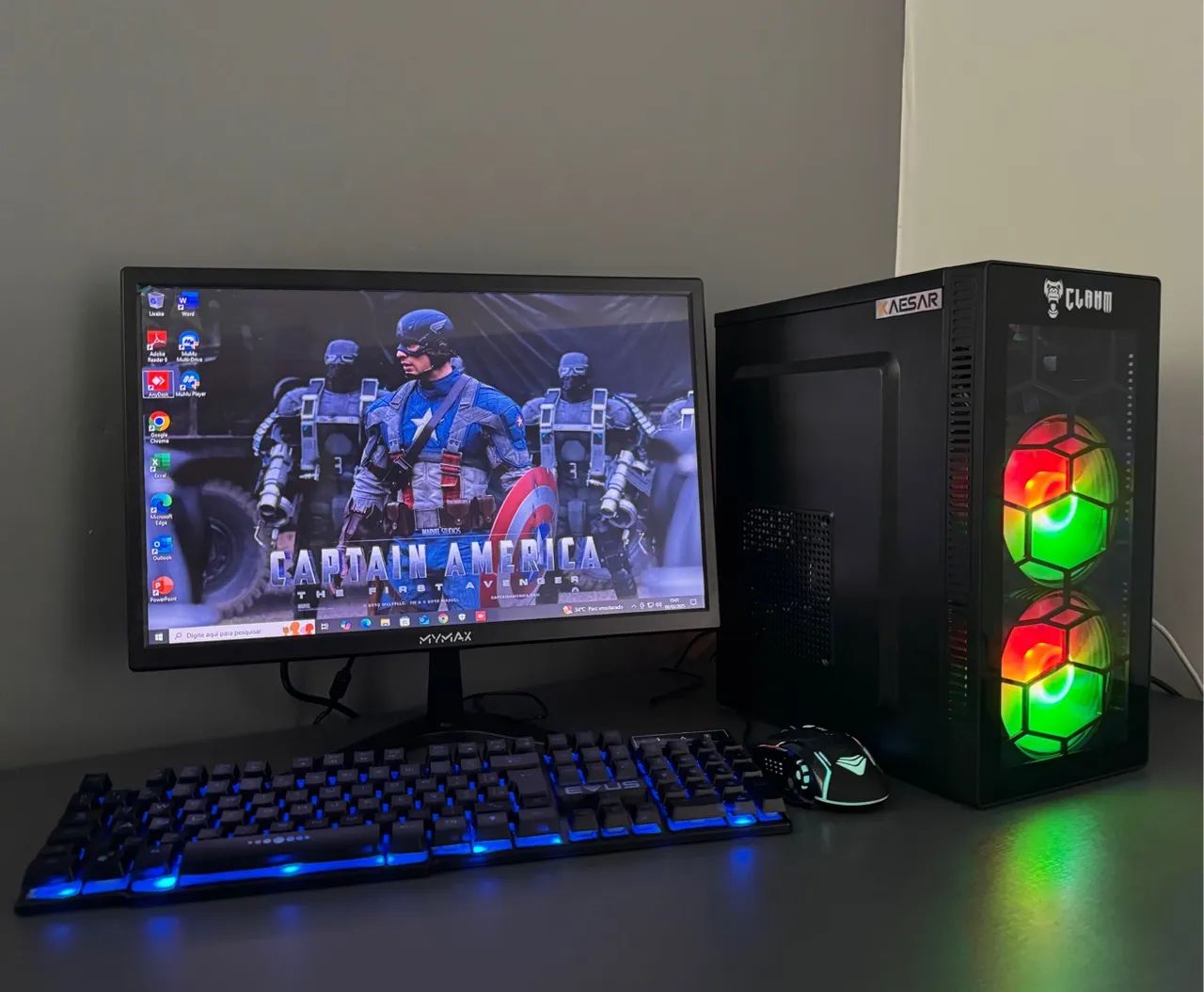PC GAMER COMPLETO - RODAR GTA 5 / RP - CS GO - ROBLOX - FREE FIRE -EURO ...