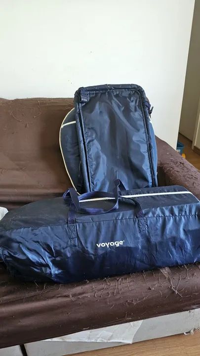 Berço portátil para bebê com mosquiteiro - Voyage  - Foto 4