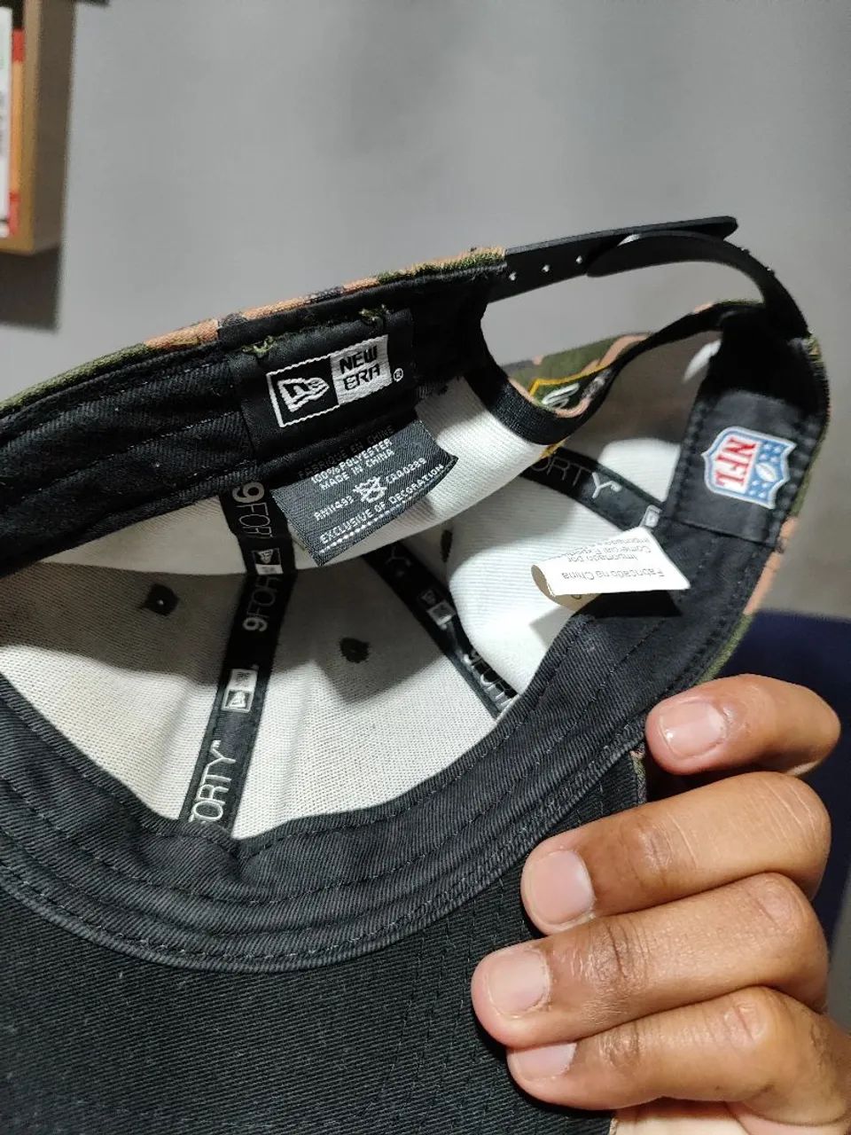 Boné New Era Raiders Camuflado - Foto 5