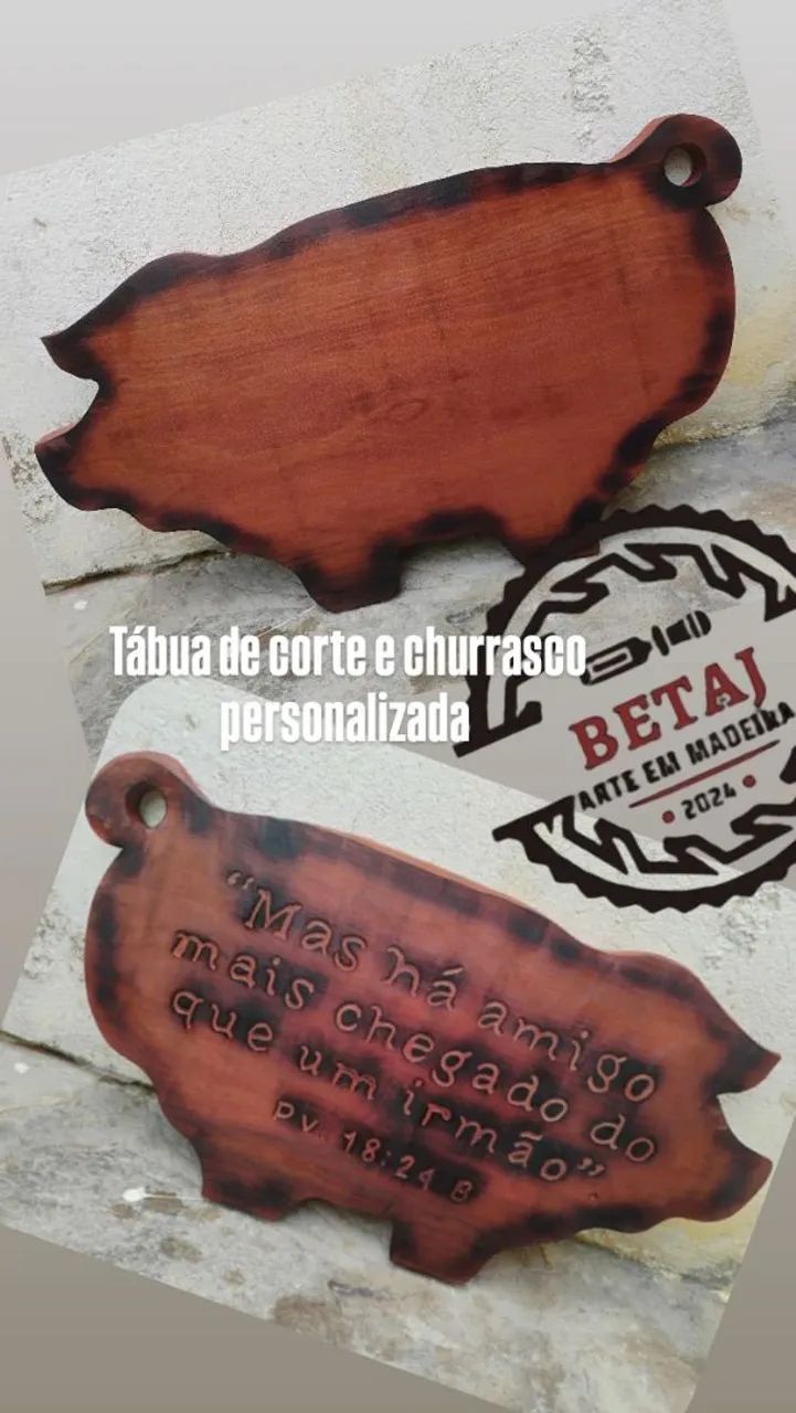 Tábua de corte e churrasco  - Foto 5