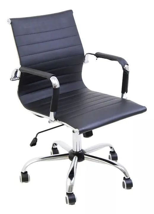 Cadeira esteirinha office Basic  de Escritório Giratória com Rodinhas, nova na caixa