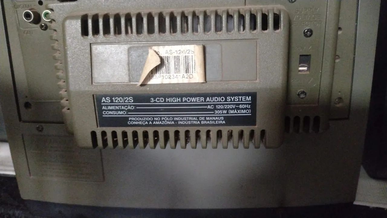 Mini System Completo com 3 Peças - Foto 5