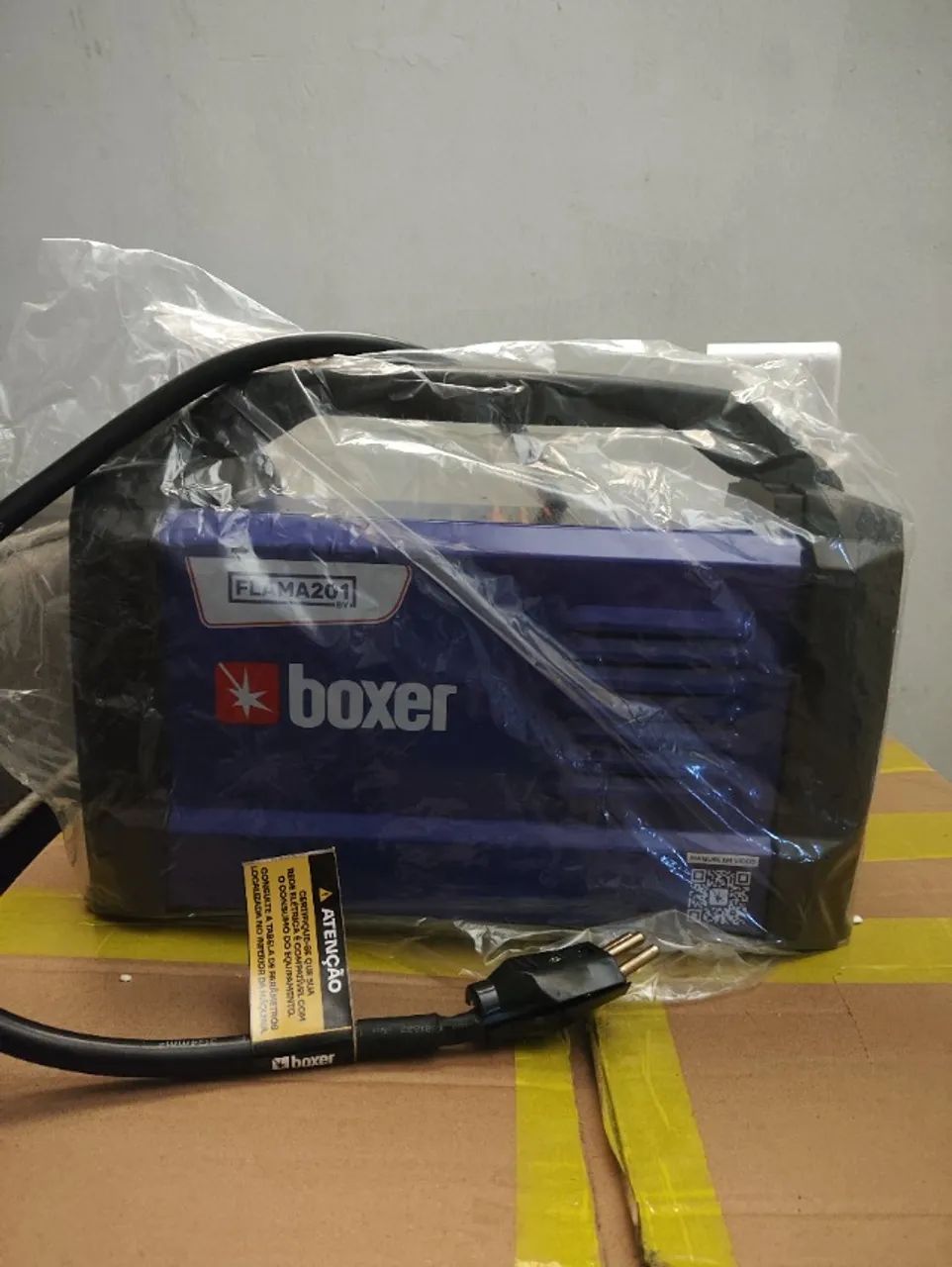 Máquina de Solda Inversora MMA/TIG Flama 201 BV 200A Bivolt BOXER-1005021 - Foto 2