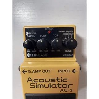 Pedal De Guitarra Ac-3 Acustic Simulator - Ac3 Boss - Foto 3