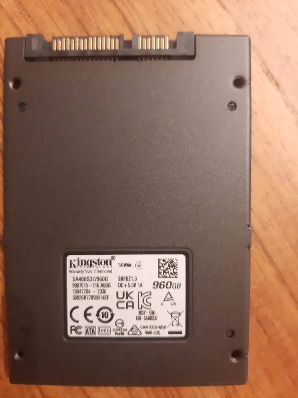 SSD Kingston 960GB
