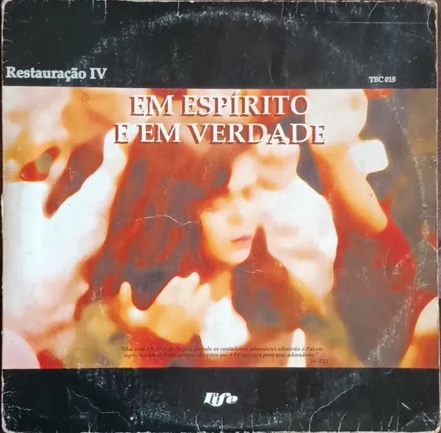 Lp Disco Vinil Gospel Evangélico Restauração 4 - Grupo Life