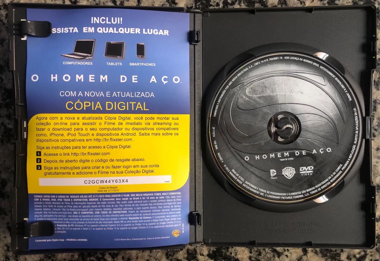 O Homem de Aço (DVD) - Foto 2