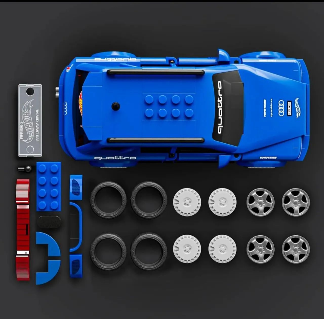 Hot Wheels Audi rs2 94 azul produto novo - Foto 3