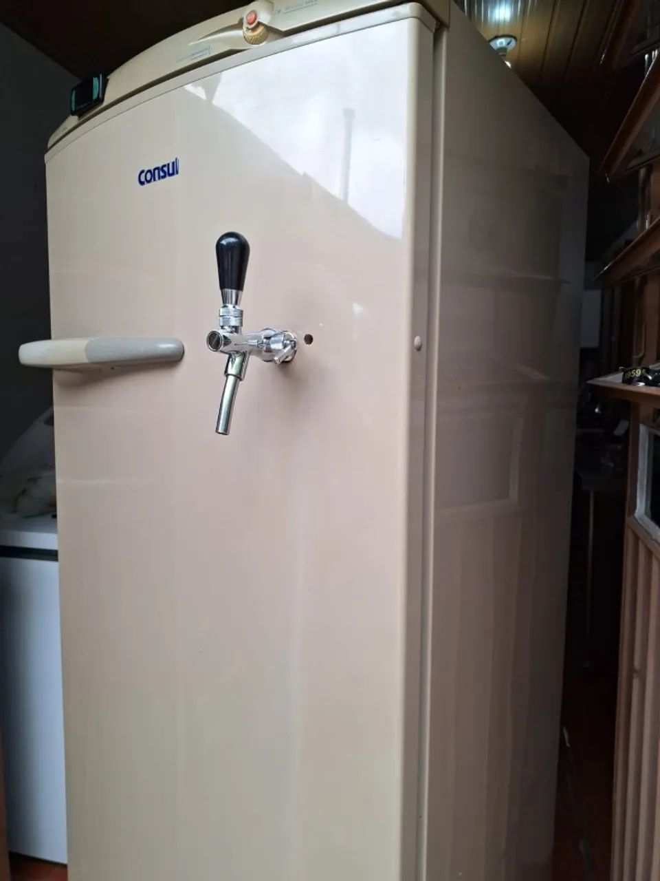 Kegerator geladeira Consul torneira Italiana  - Foto 2