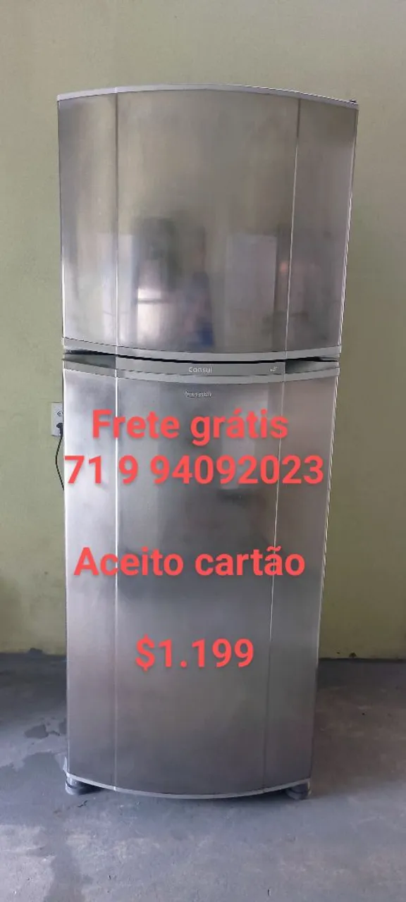 Geladeira Consul 401L Frost Free duplex EXCELENTE $.1.199 frete grátis 71 9 *
