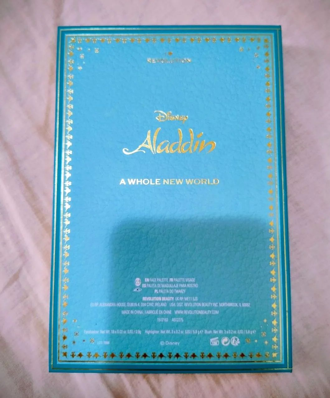 Paleta de sombras/blush/iluminador Princesa Jasmine - Foto 4