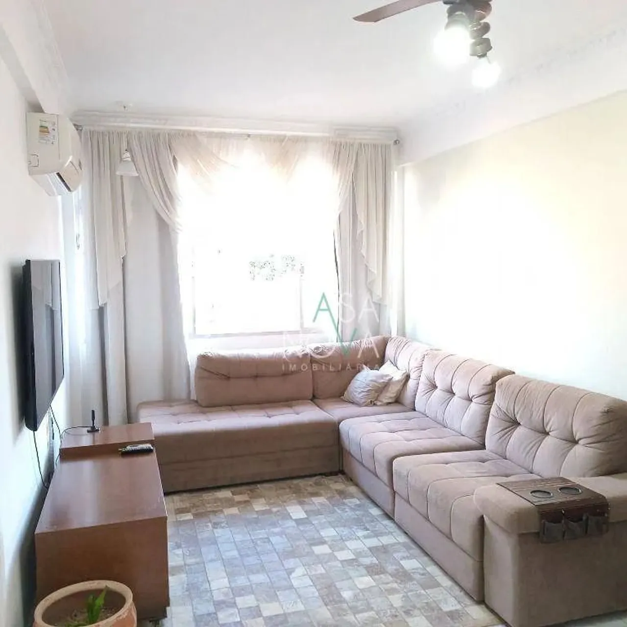Apartamento para locação no bairro do Boqueirão em Santos - SP