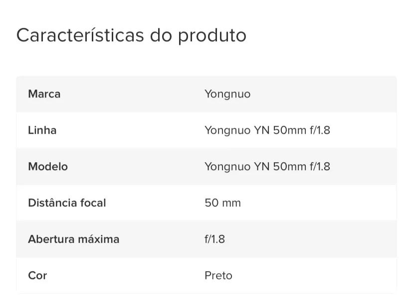 Lente Yongnuo 50mm F/1.8 Af-s Para Nikon - Foto 4