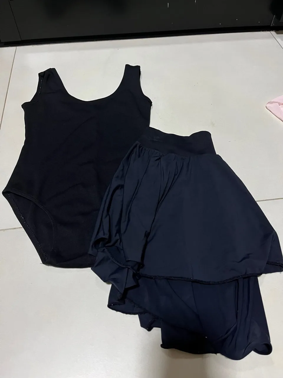 Conjunto de Ballet Infantil - Body e Saia