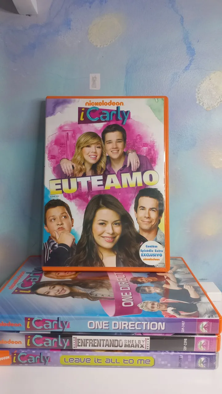 Dvd icarly eu te ano