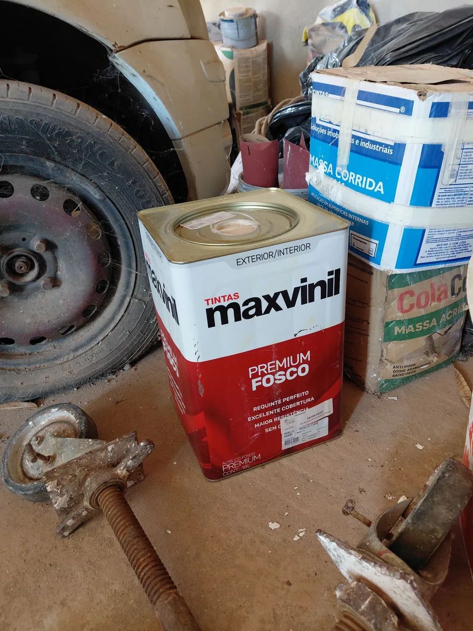 Tinta maxvinil nova lacrada