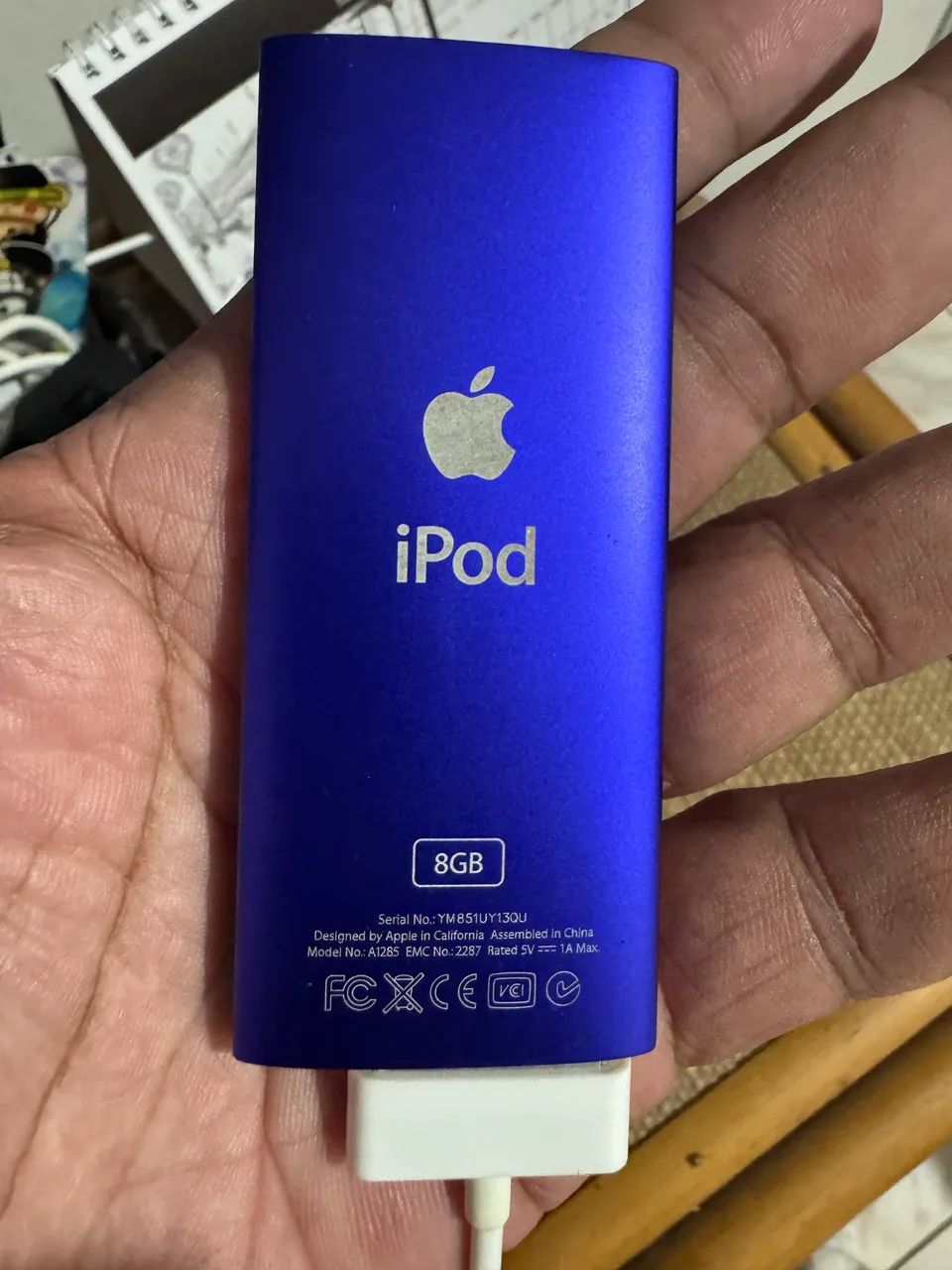 iPod Nano 4 geração 8gb roxo lindo LEIA!! - Foto 5