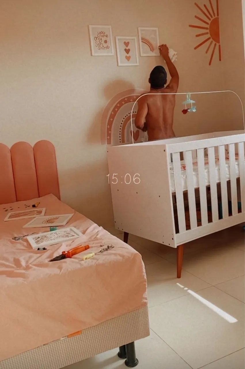 Berço 3 em 1 - mini cama e sofá  - Foto 3